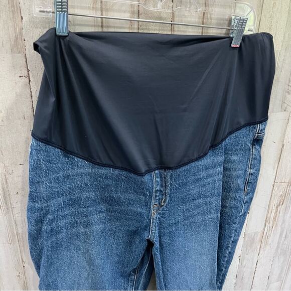 Madewell The Maternity Over-the-Belly Perfect Vintage Jean in Decatur Wash NM295 - Picture 3 of 10